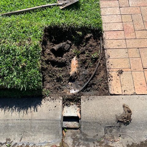 Hornsby plumber storm water pipe repair blocked drain