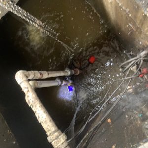 Specialized maintenance and installation of deep pit submersible pumps to prevent property flooding.
